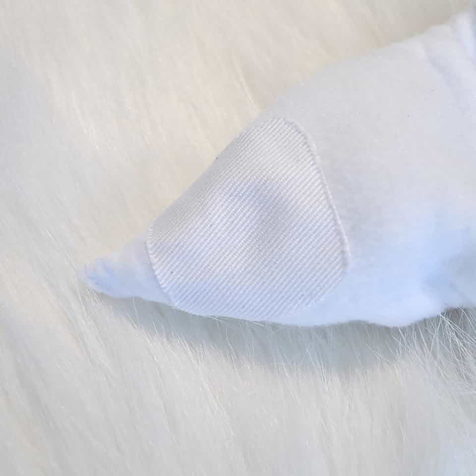 Vêtement Création Wissa fait 100% au Québec : Protège lame marin à chiens blancs