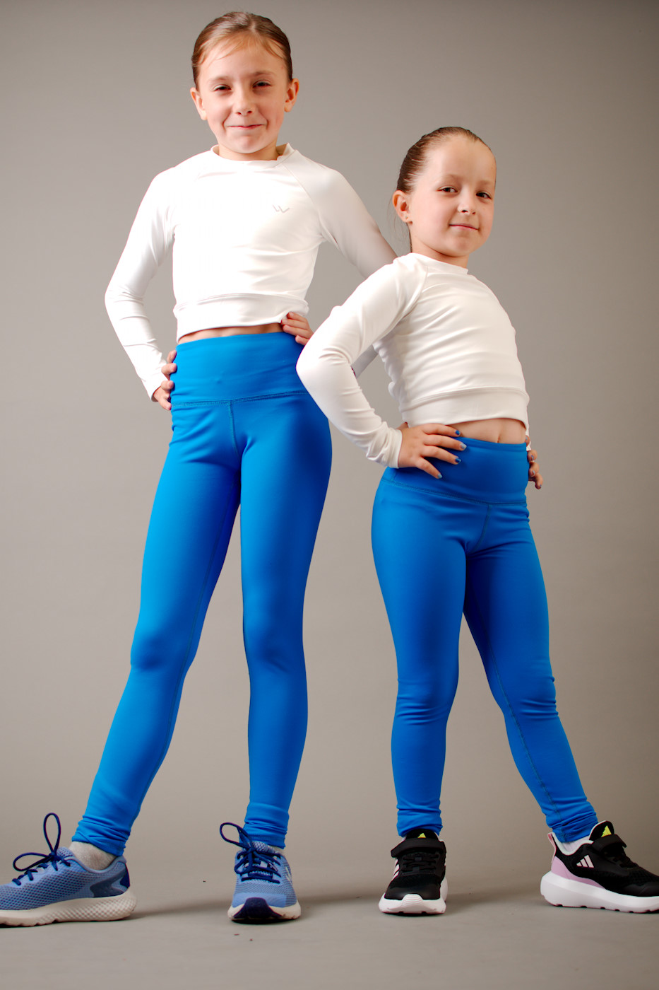 Vêtement Création Wissa fait 100% au Québec : Legging bleu électrique