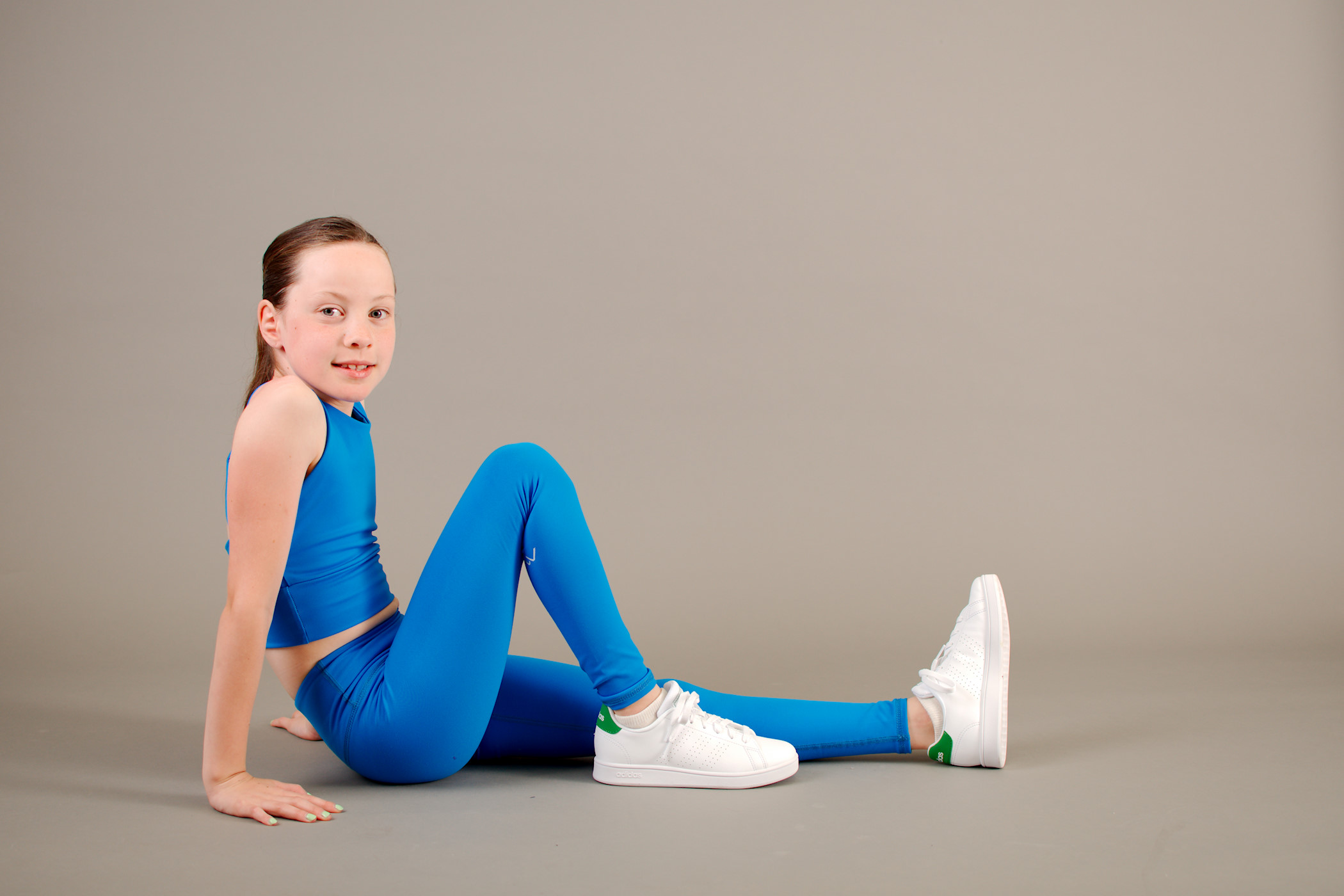 Vêtement Création Wissa fait 100% au Québec : Legging bleu électrique