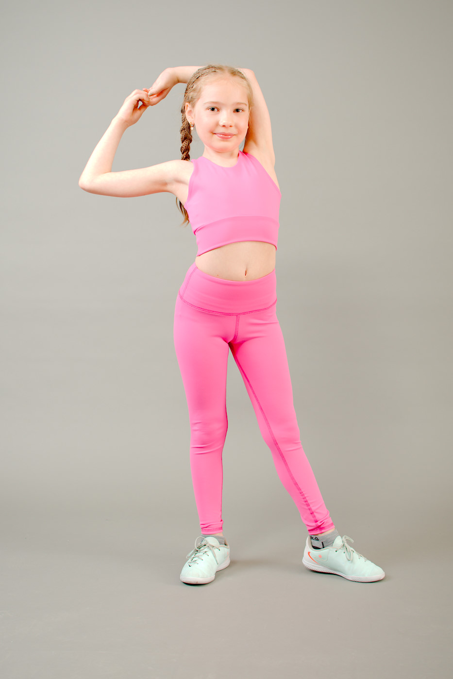 Vêtement Création Wissa fait 100% au Québec : Crop top rose