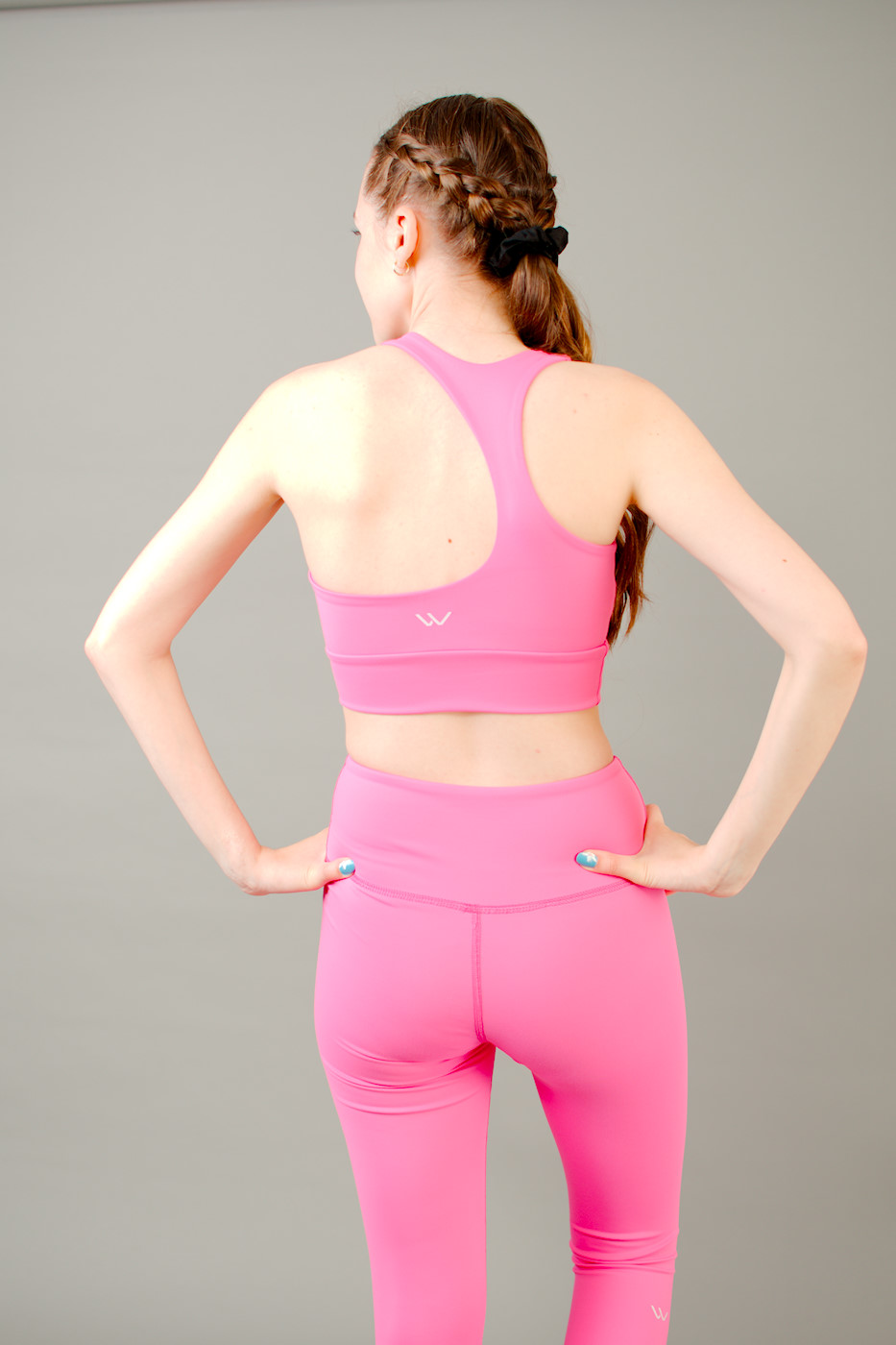 Vêtement Création Wissa fait 100% au Québec : Crop top rose