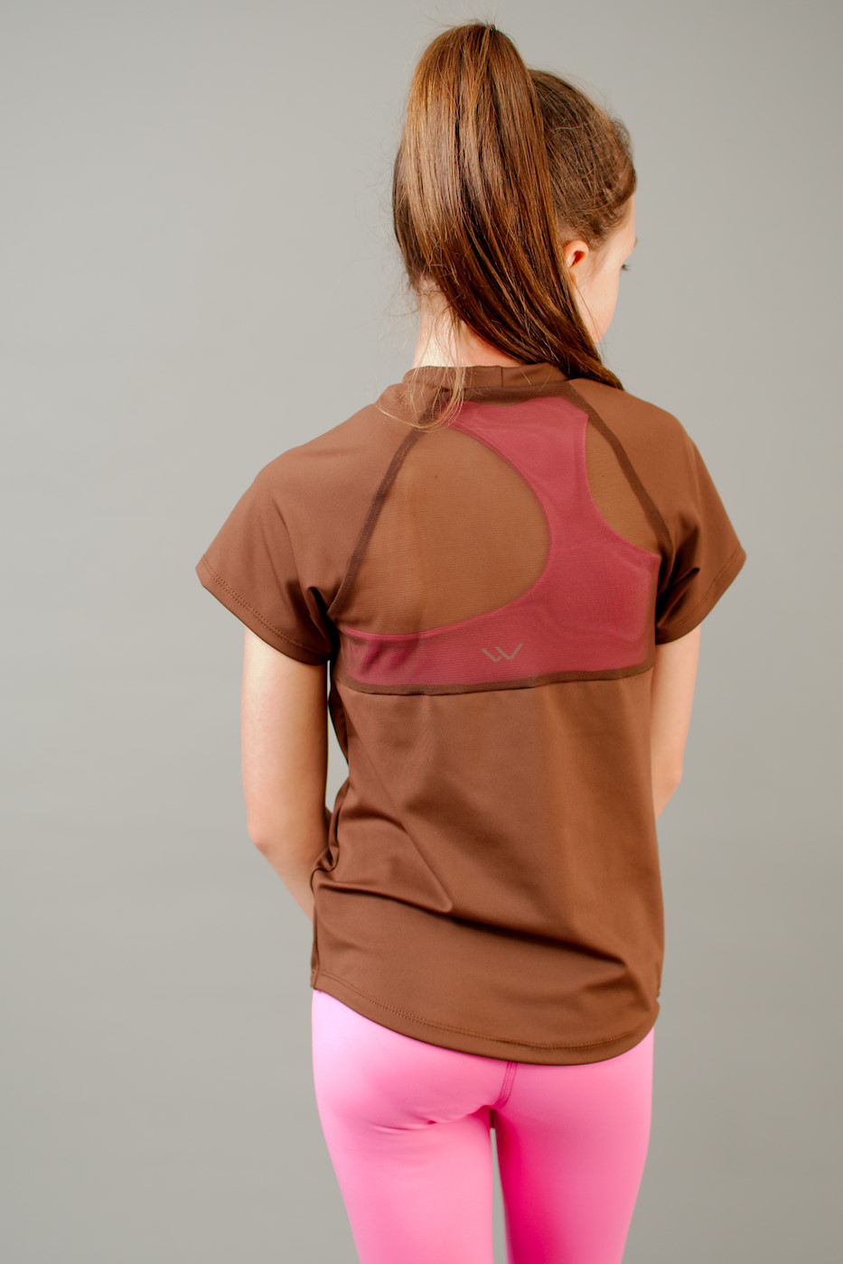 Vêtement Création Wissa fait 100% au Québec : T-shirt brun