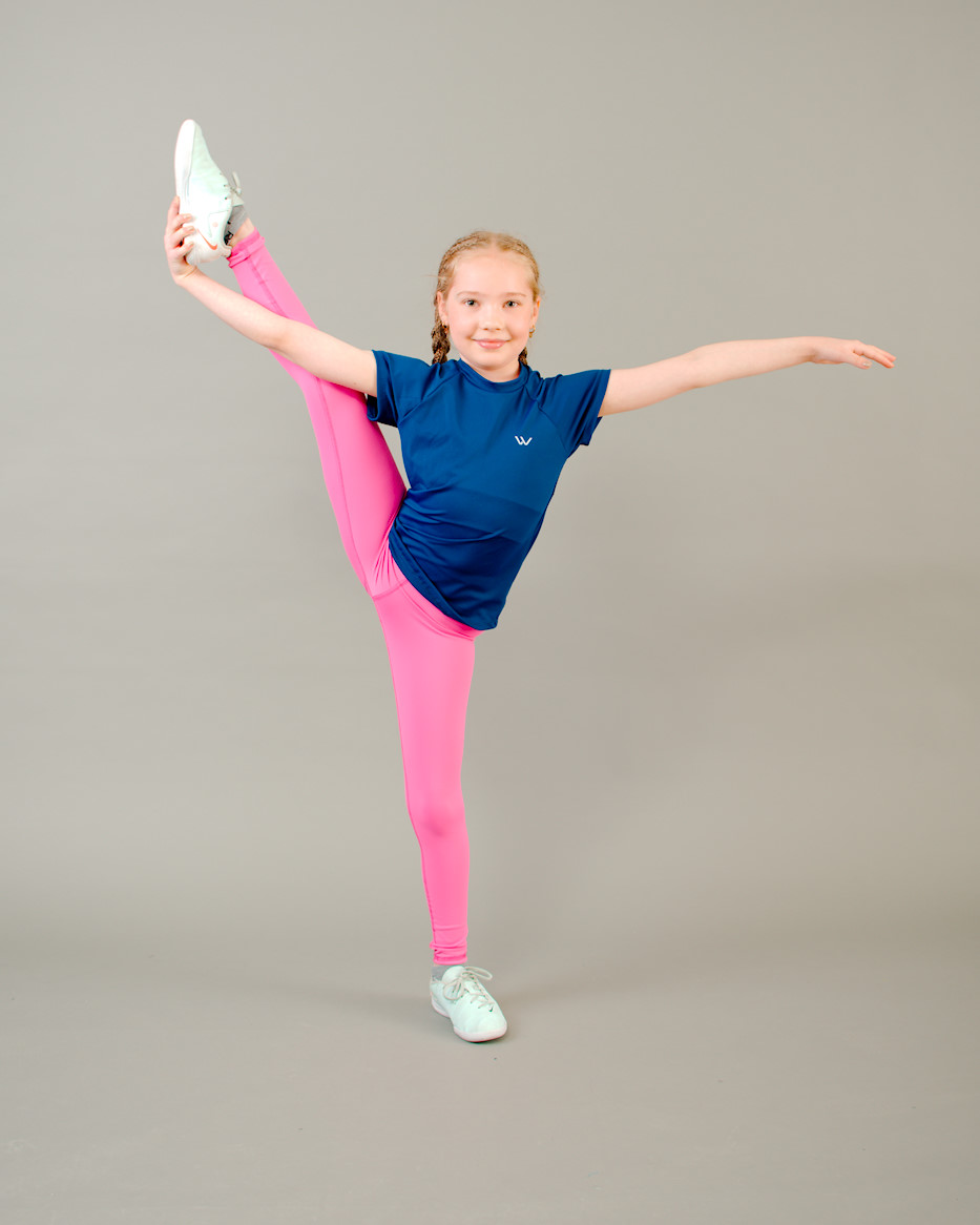 Vêtement Création Wissa fait 100% au Québec : Legging rose en BT