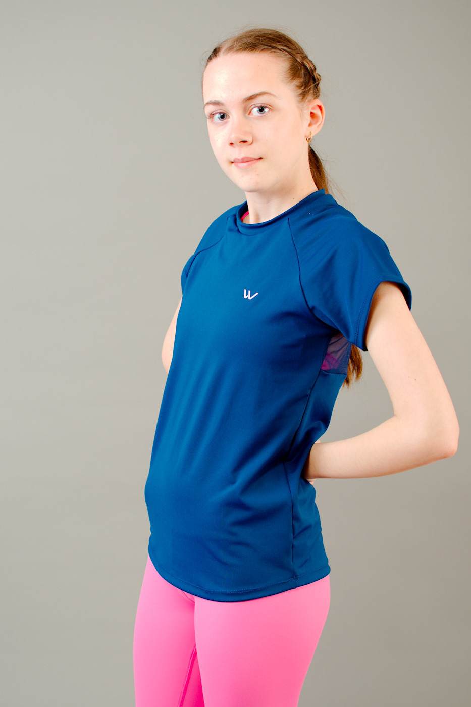 Vêtement Création Wissa fait 100% au Québec : T-shirt marine