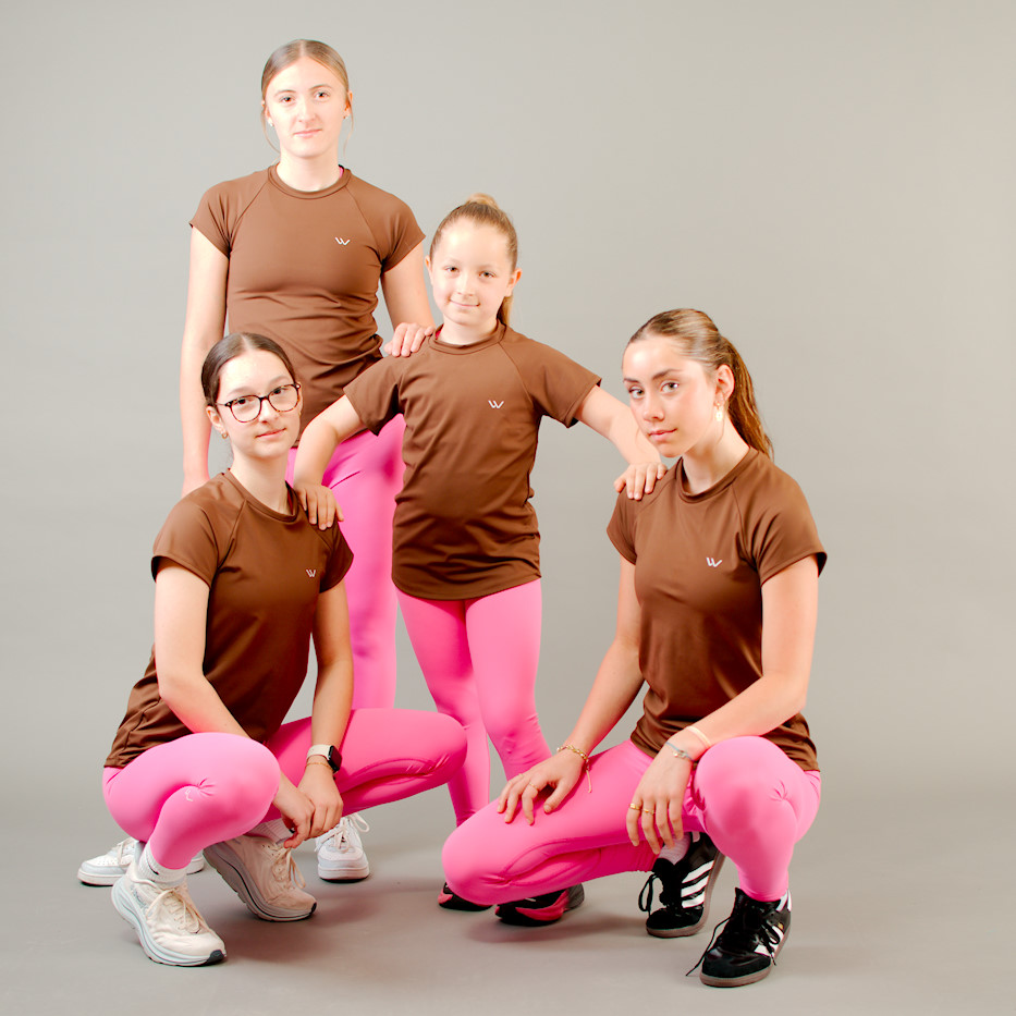 Vêtement Création Wissa fait 100% au Québec : T-shirt brun