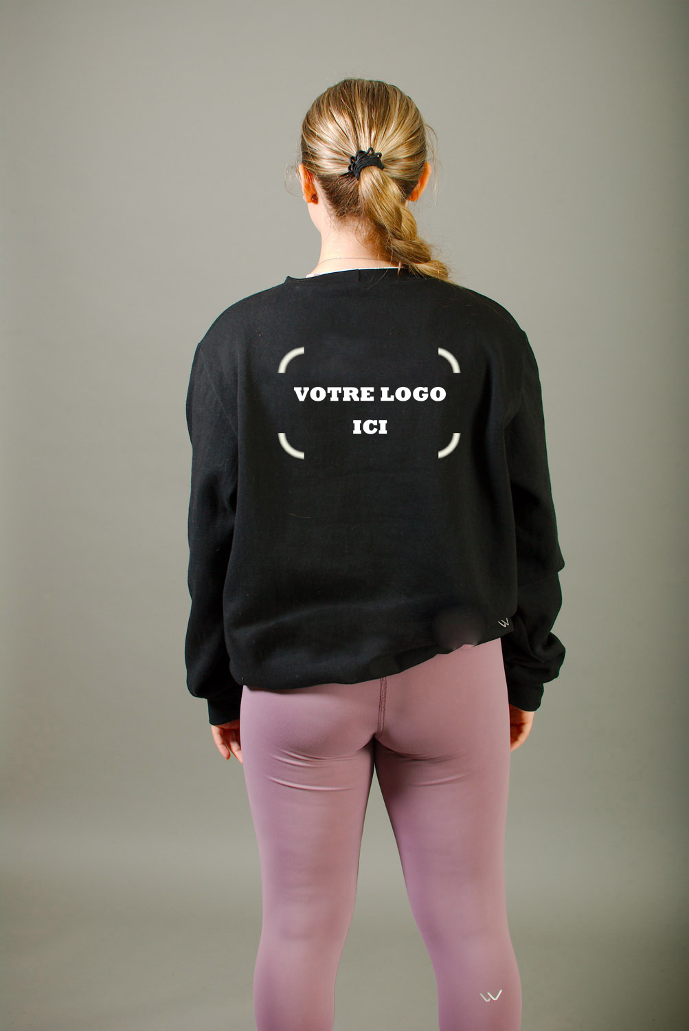 Vêtement Création Wissa fait 100% au Québec : Coton ouaté - crew-neck - Cpa le Patin d'Or St-Ambroise