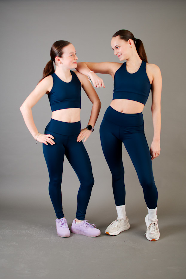 Vêtement Création Wissa fait 100% au Québec : Legging bleu marin BT