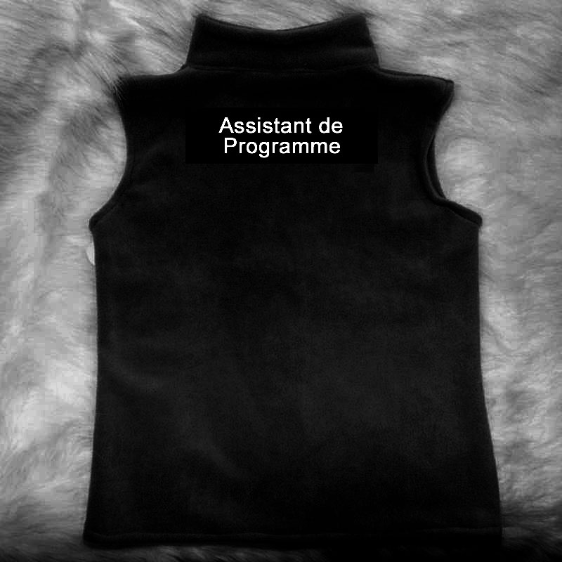 Vêtement Création Wissa fait 100% au Québec : Veste sans manches - CPA Donnacona (assitant de programme)